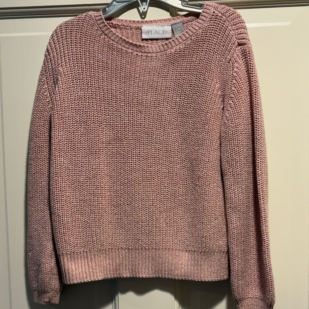 Place Kids Pink Knit Sweater